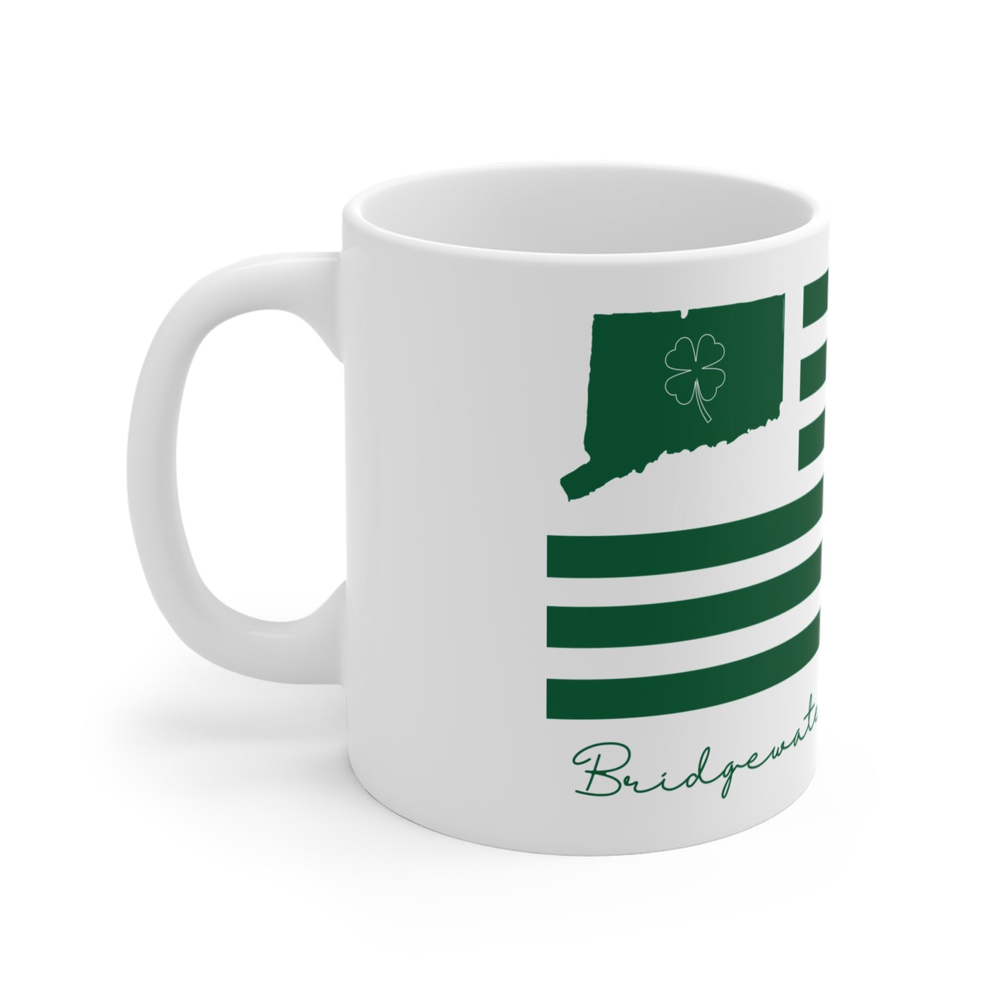 Bridgewater Connecticut St. Patrick’s Day Flag Mug 11oz