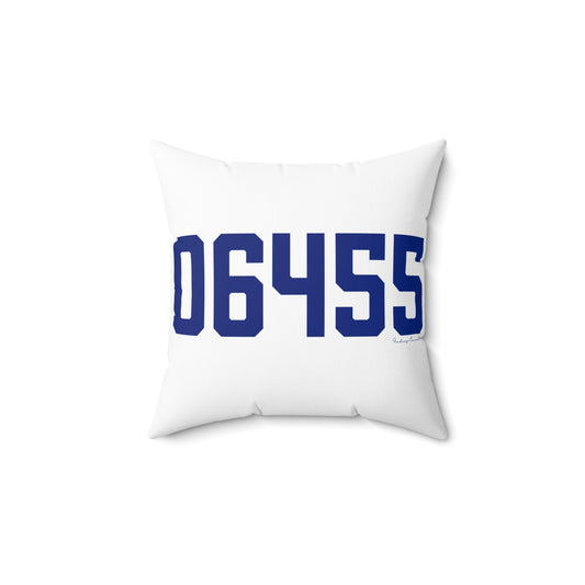 06455 Middlefield Connecticut Zip Code Spun Polyester Square Pillow