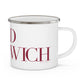41 Tilt Old Greenwich Enamel Camping Mug