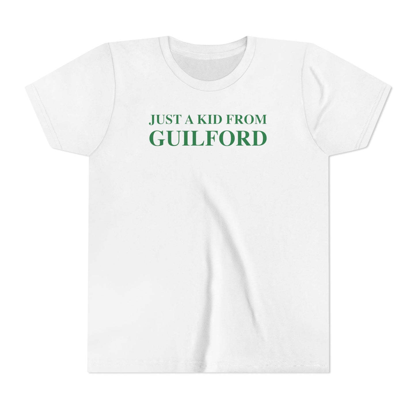 Just a kid from Guilford Youth Short Sleeve T-Shirt