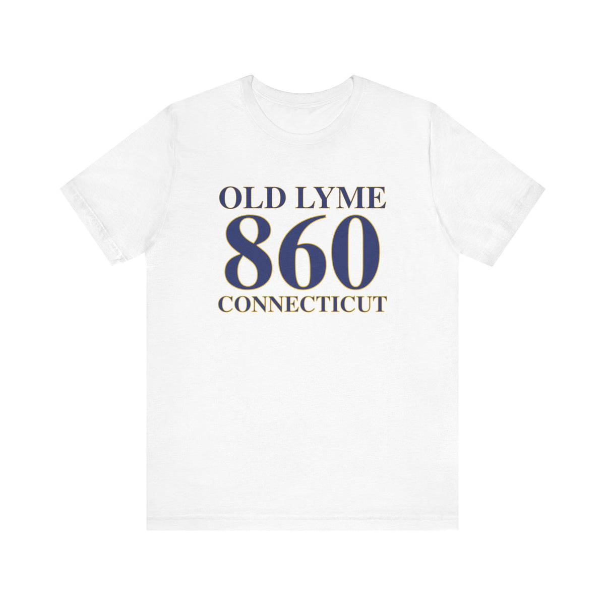 Old Lyme 860 Connecticut Unisex Jersey Short Sleeve T-Shirt