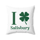 I Clover Salisbury Spun Polyester Square Pillow
