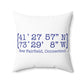 New Fairfield Coordinates Spun Polyester Square Pillow
