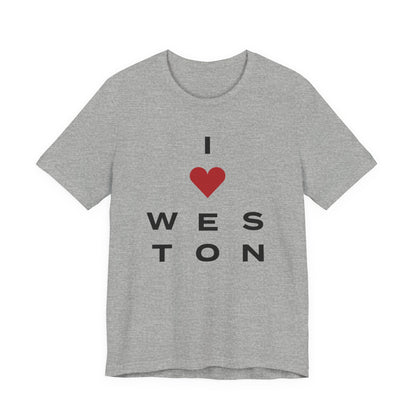 Weston Vision Unisex Jersey Short Sleeve T-Shirt