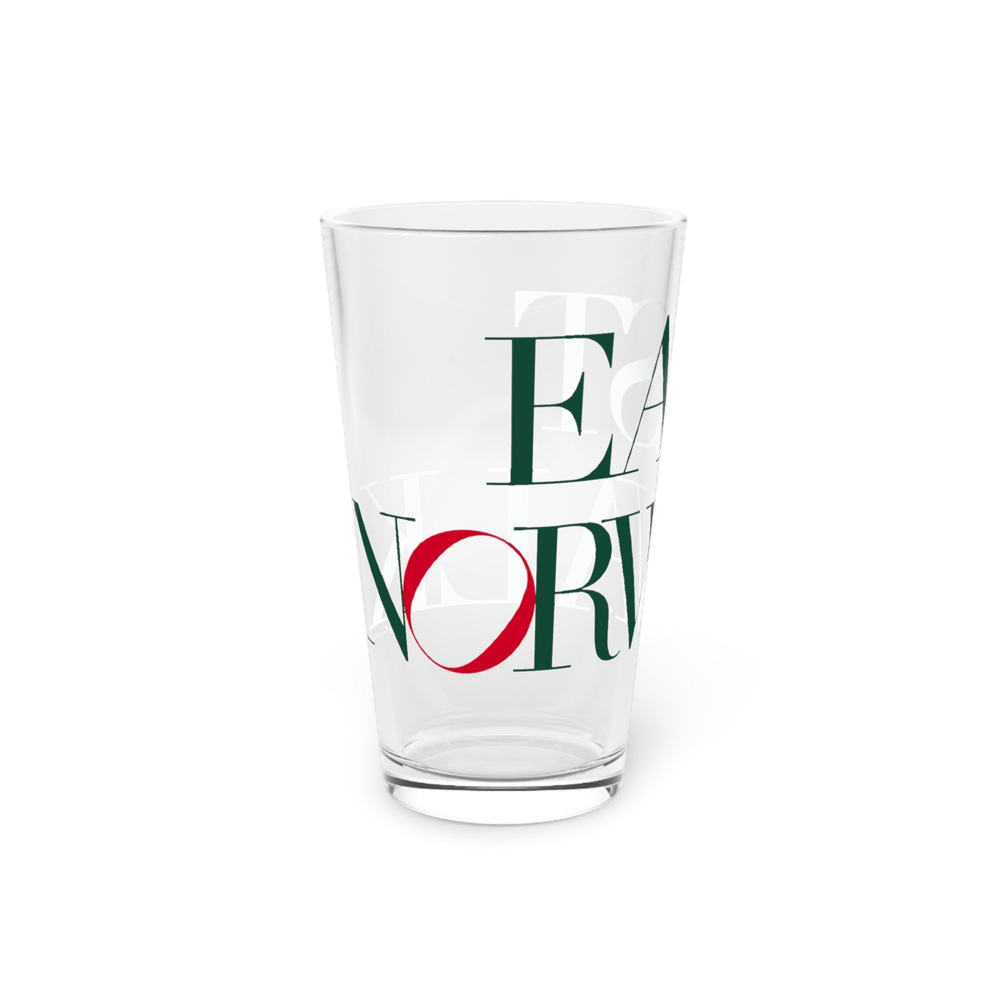 41 Tilt East Norwalk Pint Glass, 16oz