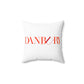 41 Tilt Danbury Spun Polyester Square Pillow