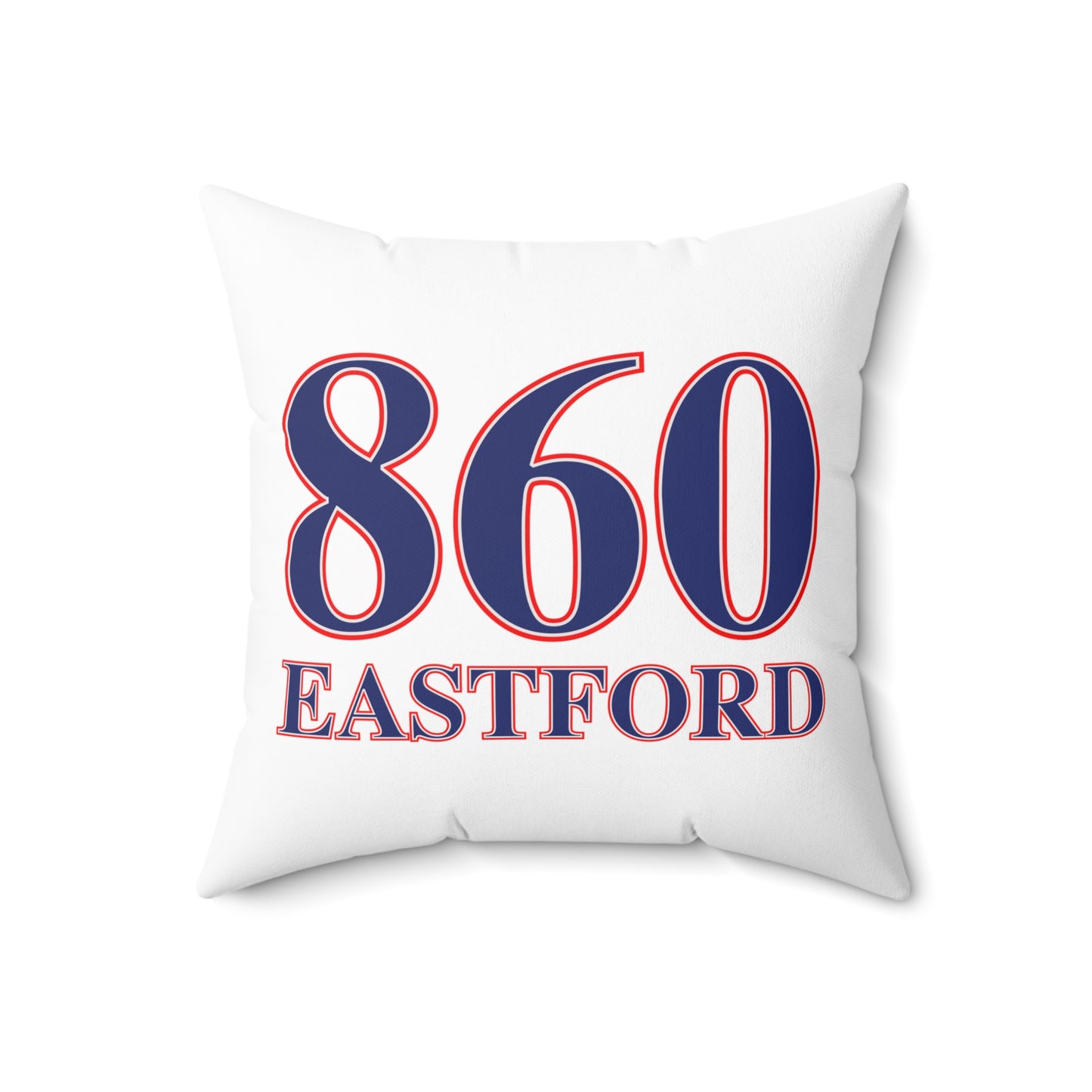 860 Eastford Red, White & Blue Spun Polyester Square Pillow