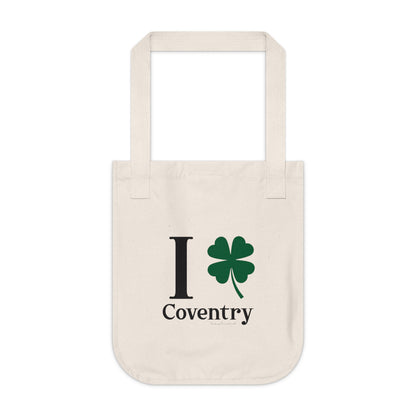 I Clover Coventry Organic Canvas Tote Bag