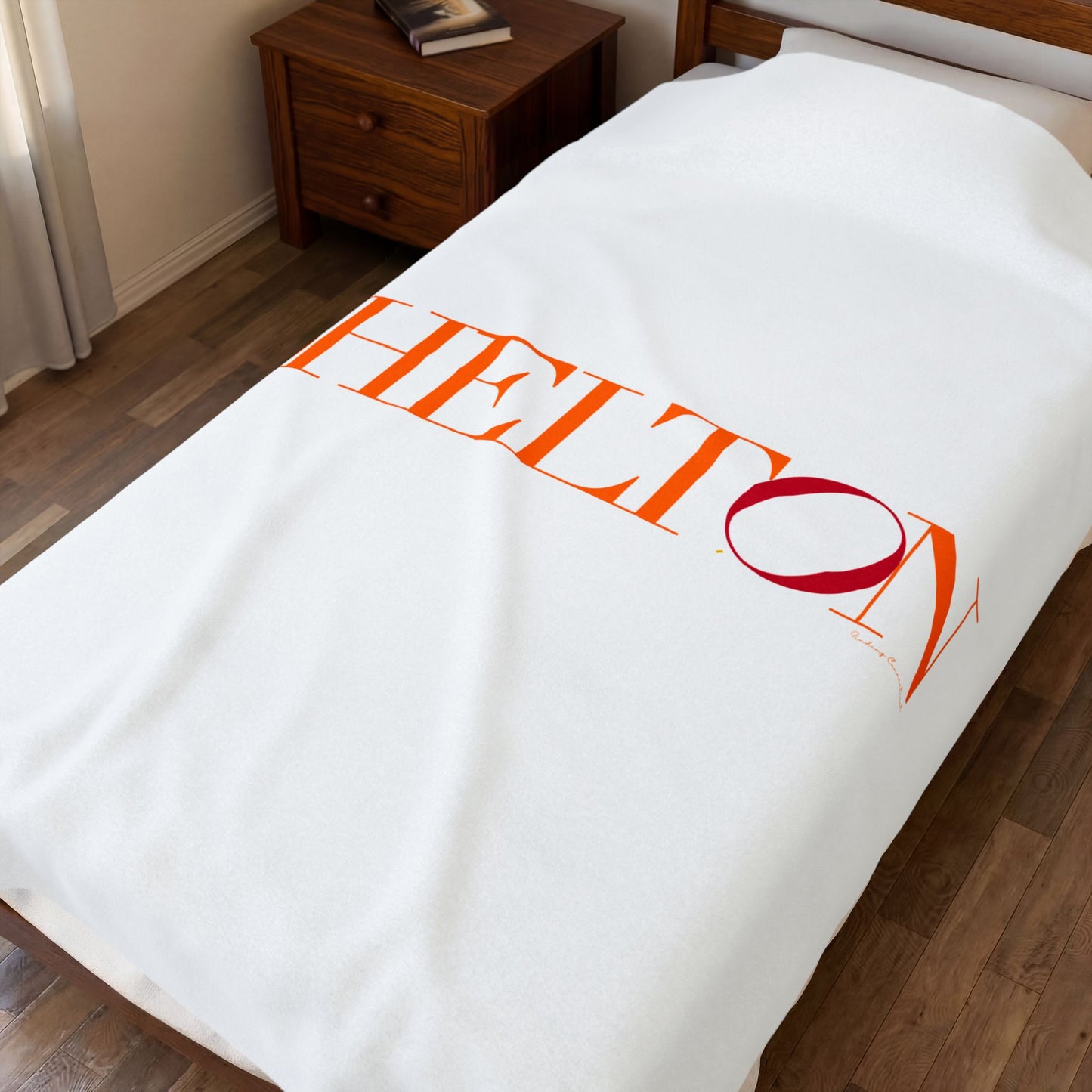 41 Tilt Shelton Velveteen Plush Blanket