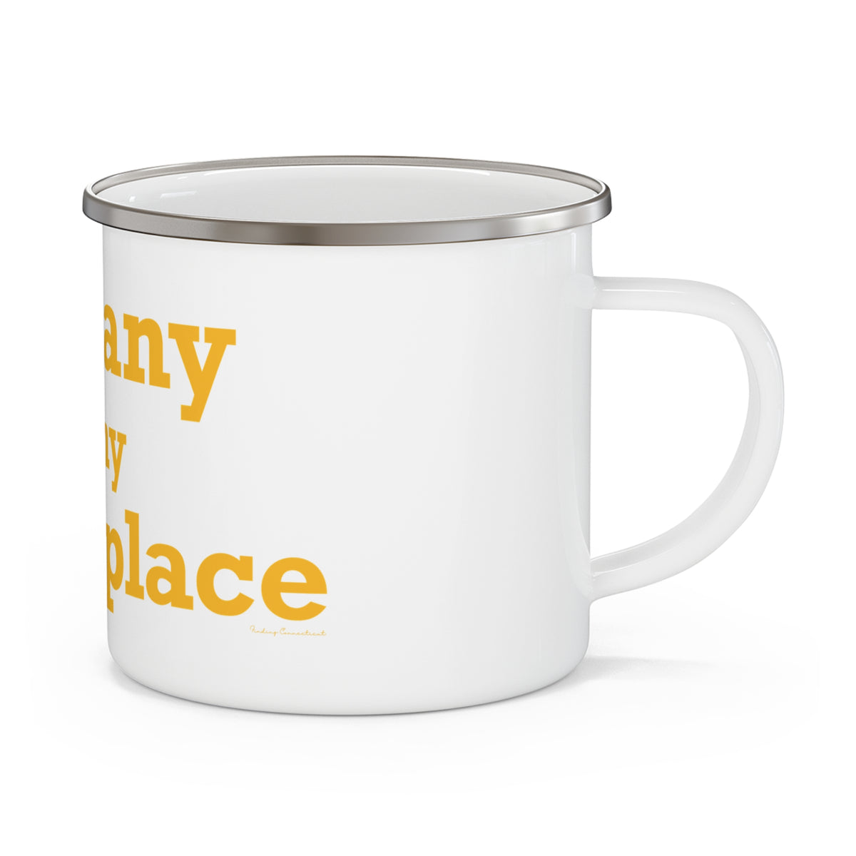 Bethany is My Happy Place Enamel Camping Mug