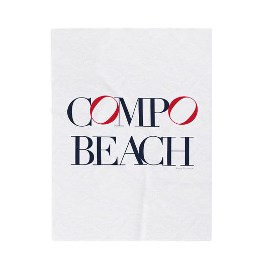 41 Tilt Compo Beach Velveteen Plush Blanket