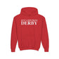 Just a kid from Derby Youth Heavy Blend Hooded Sweatshirt