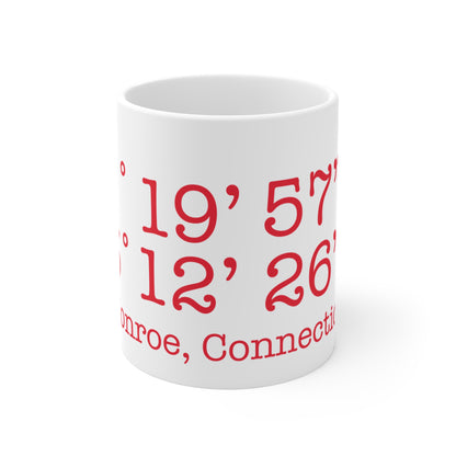 Monroe Coordinates Mug 11oz