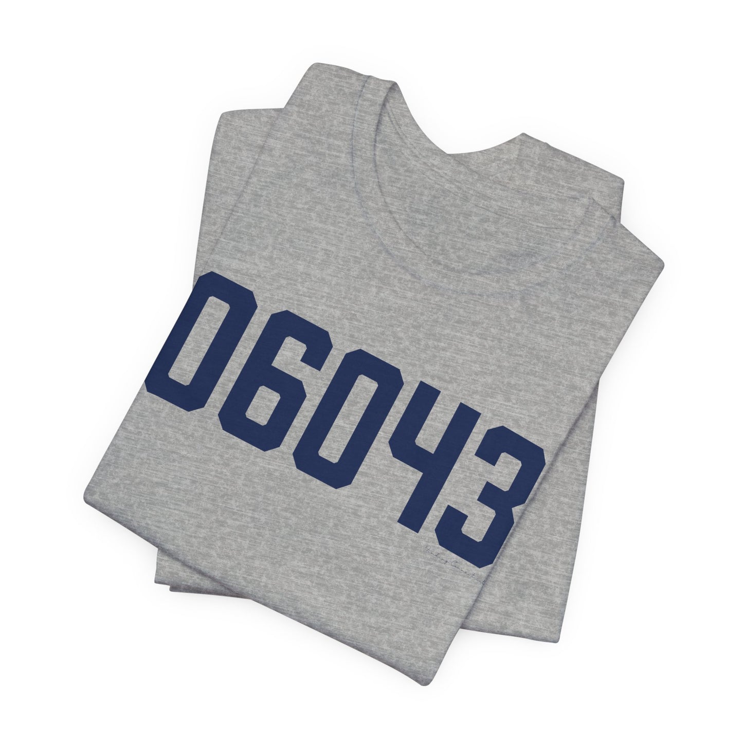 06043 Bolton  Connecticut Zip Code Unisex Jersey Short Sleeve T-Shirt