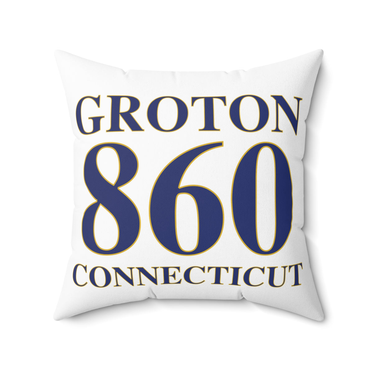 Groton 860 Connecticut Spun Polyester Square Pillow