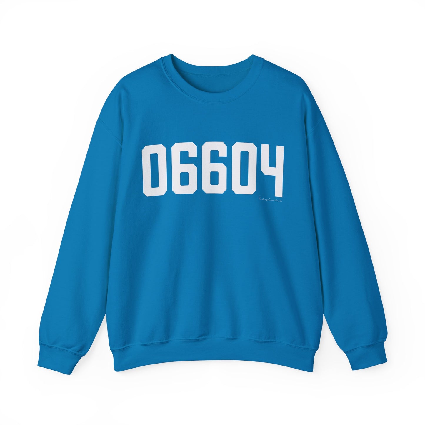 06604 Bridgeport CT Zip Code Unisex Heavy Blend™ Crewneck Sweatshirt