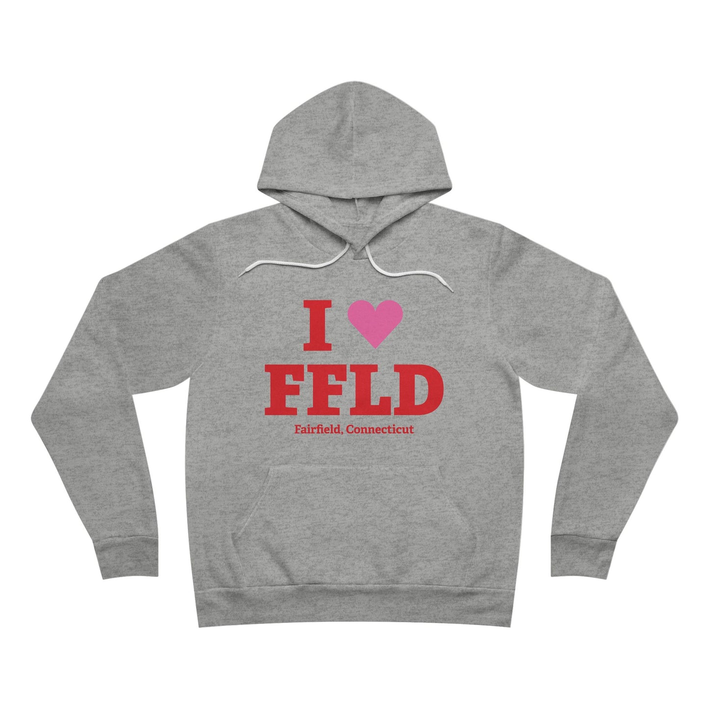 I Heart FFLD Unisex Sponge Fleece Pullover Hoodie