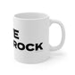 Love Black Rock Mug 11oz