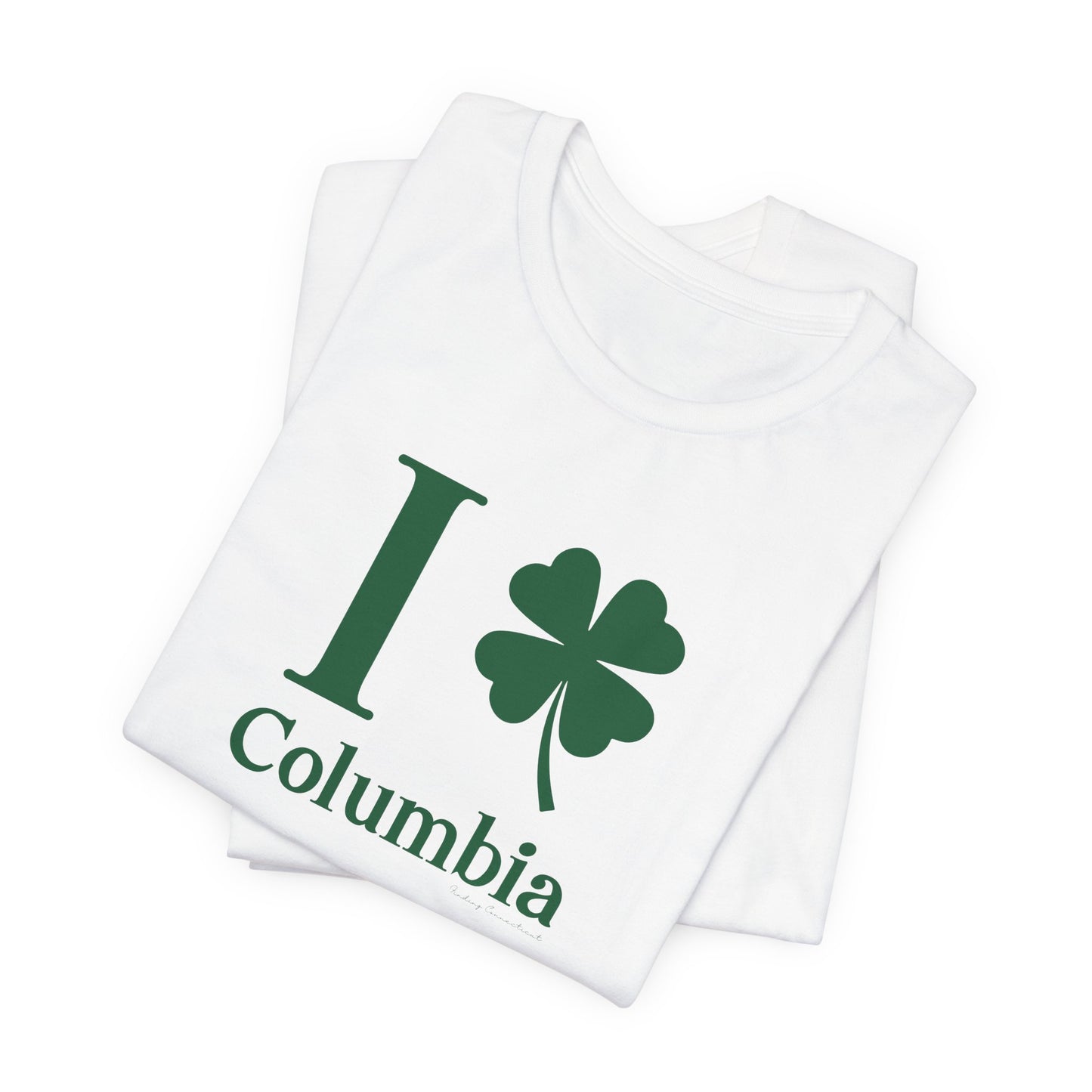 I Clover Columbia Unisex Jersey Short Sleeve T-Shirt