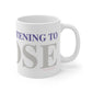 Just a kid Listening  to Goose - Gray and Purple Mug 11oz