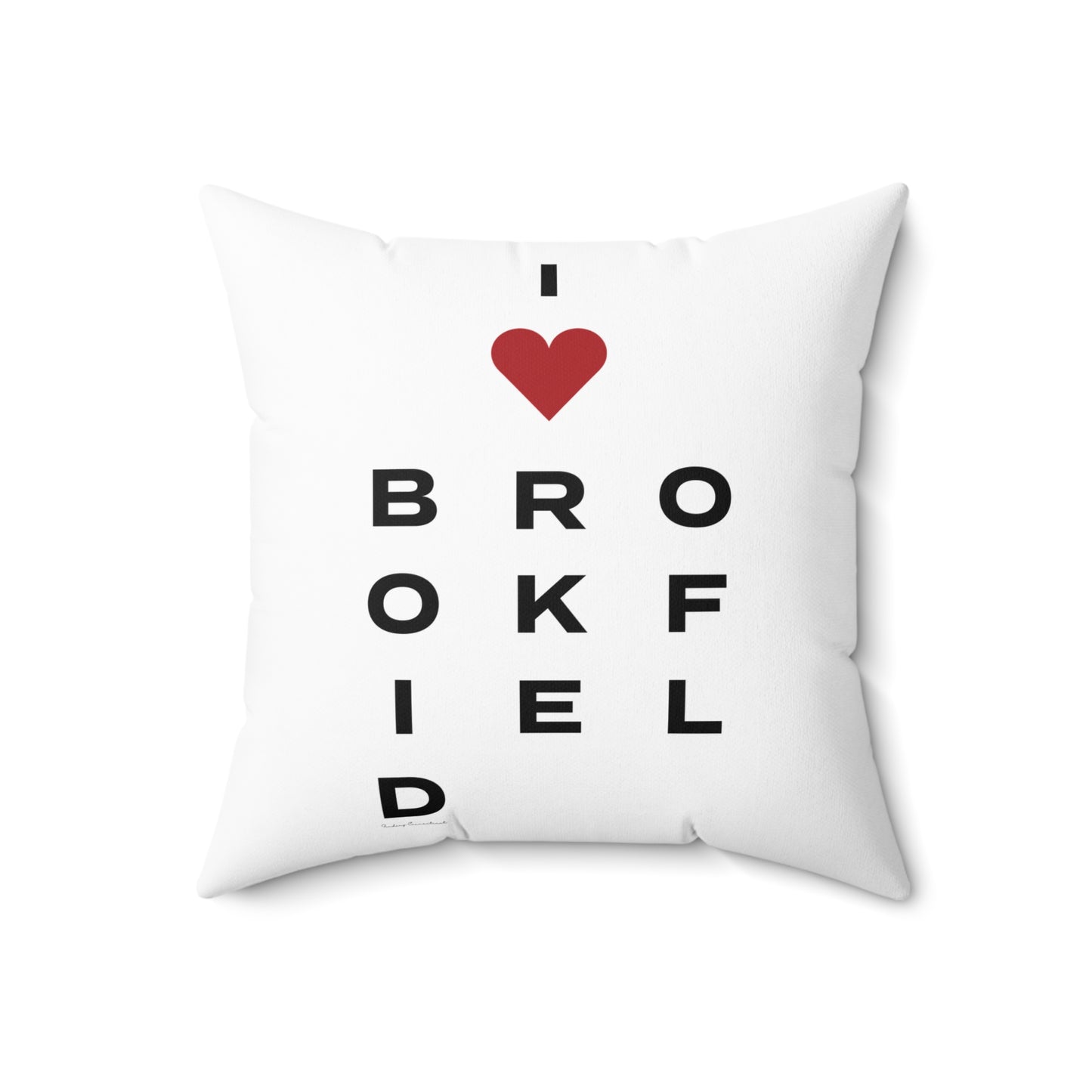Brookfield Vision Spun Polyester Square Pillow
