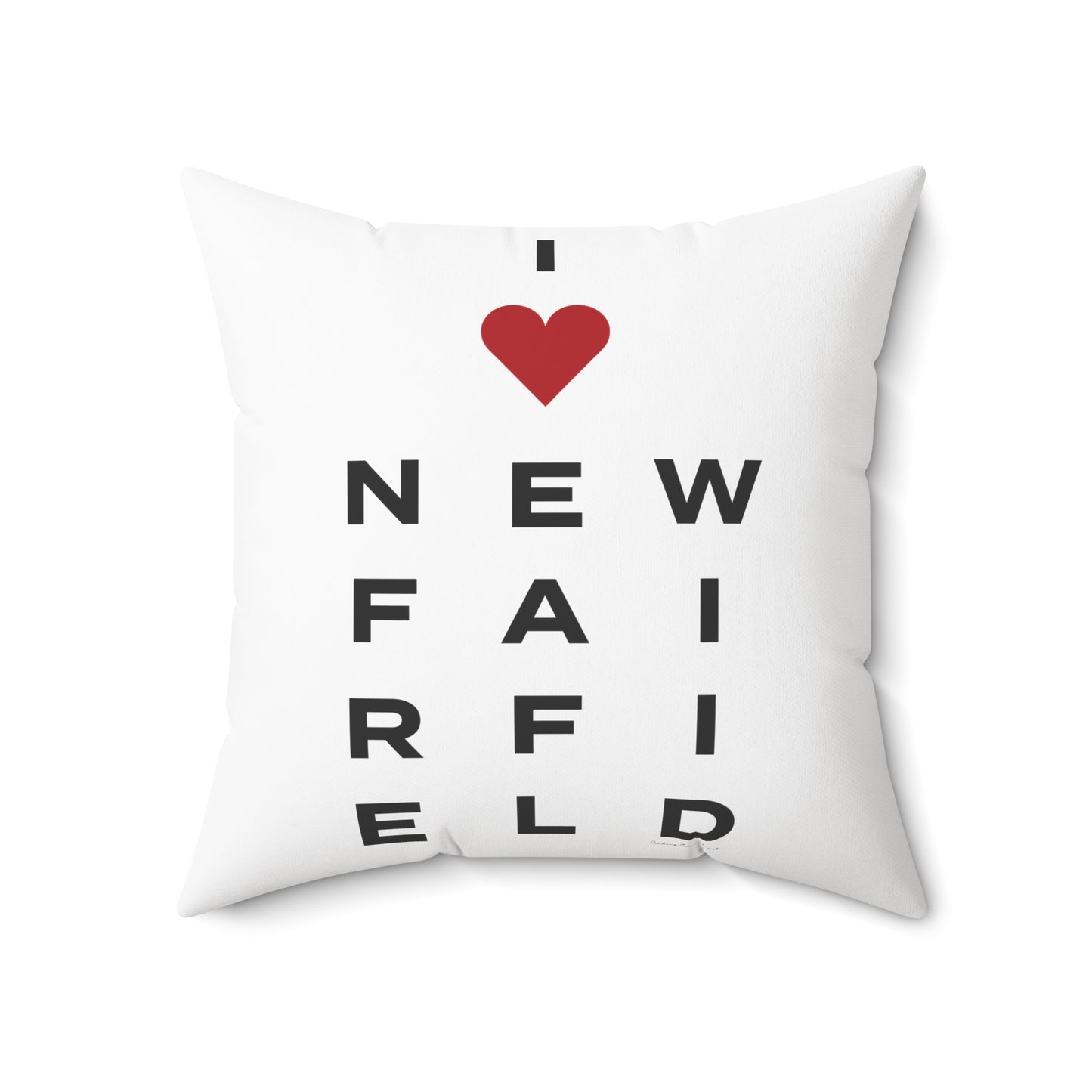 New Fairfield Vision Spun Polyester Square Pillow