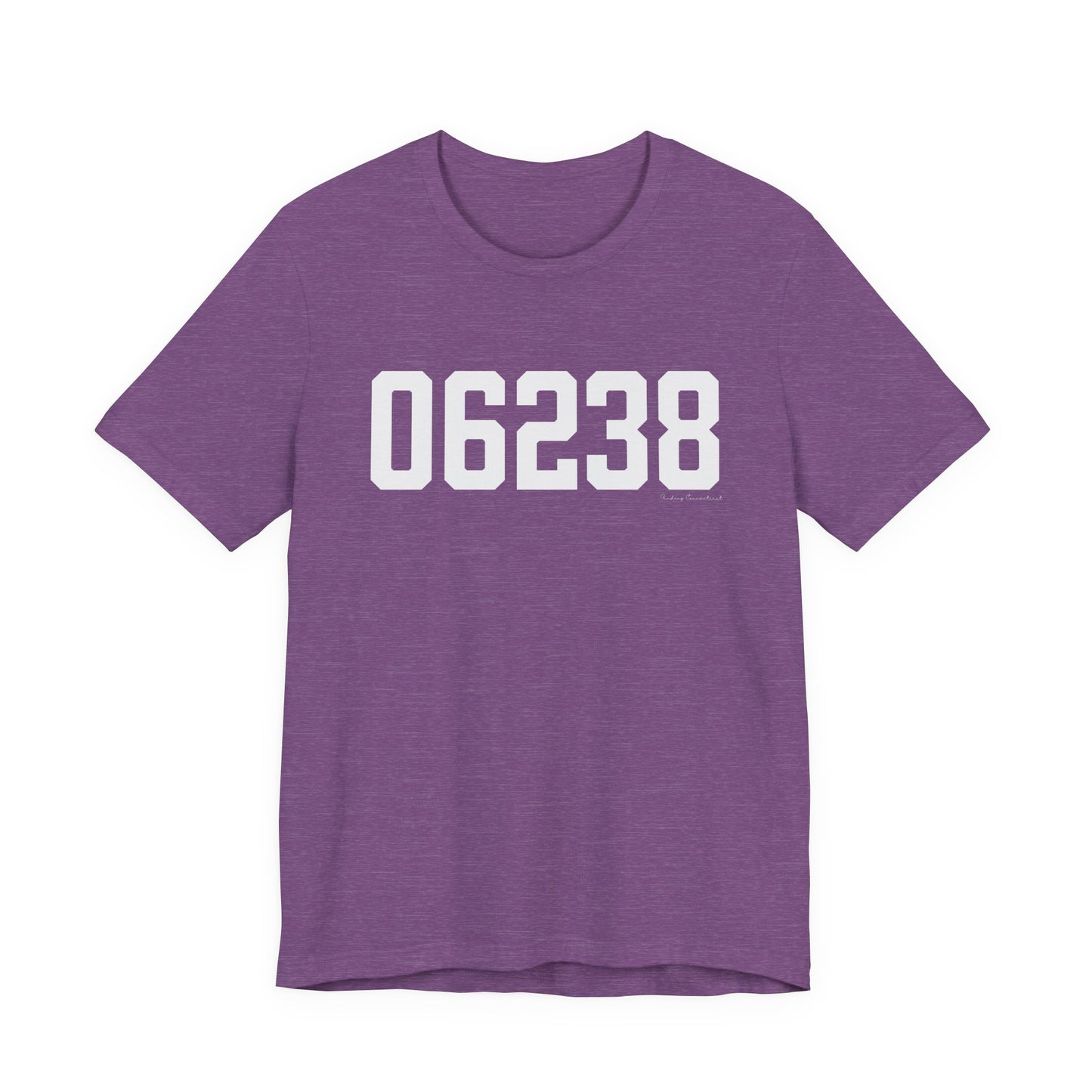 06238 Coventry CT Zip Code Unisex Jersey Short Sleeve T-Shirt