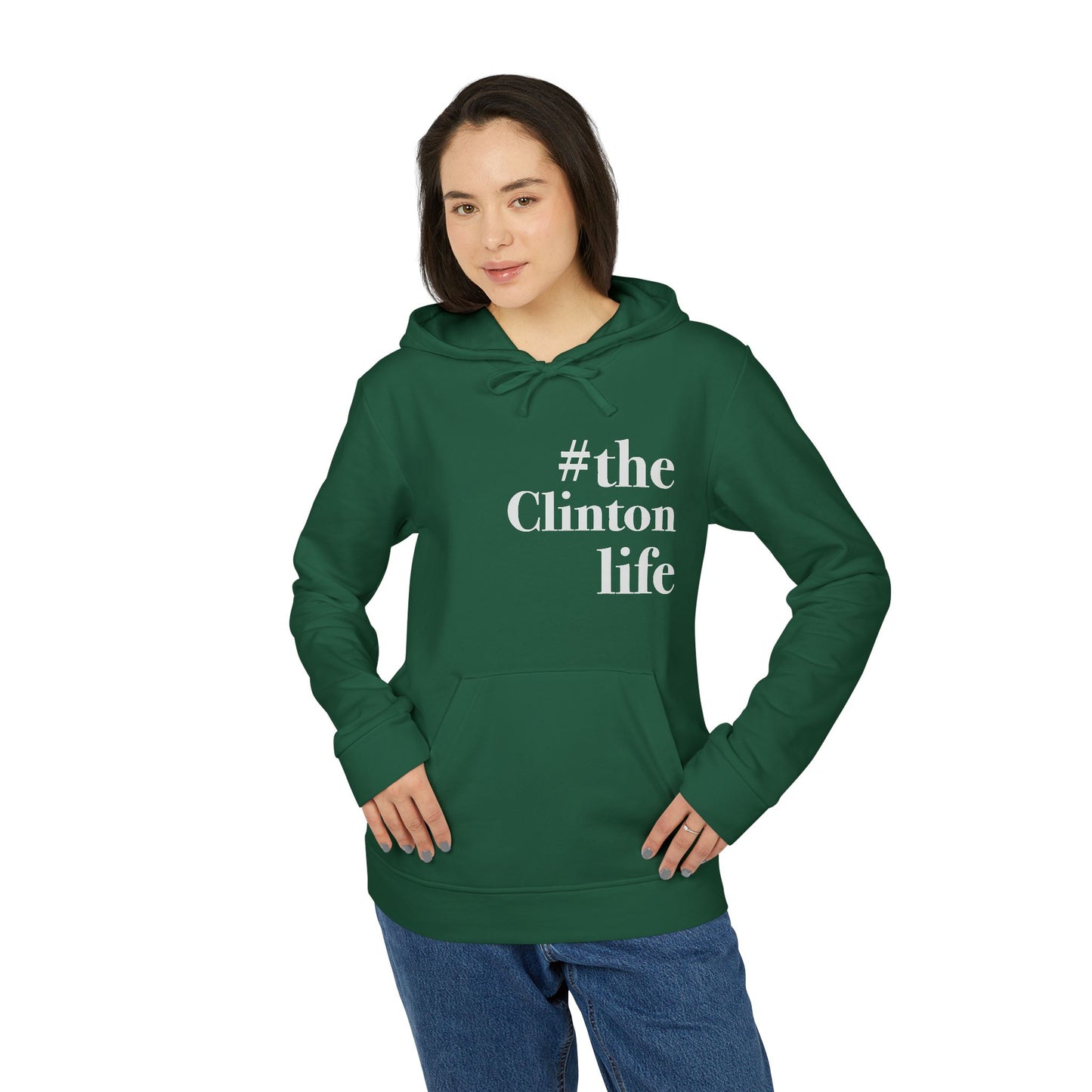 #theclintonlife adidas® Unisex Fleece Hoodie