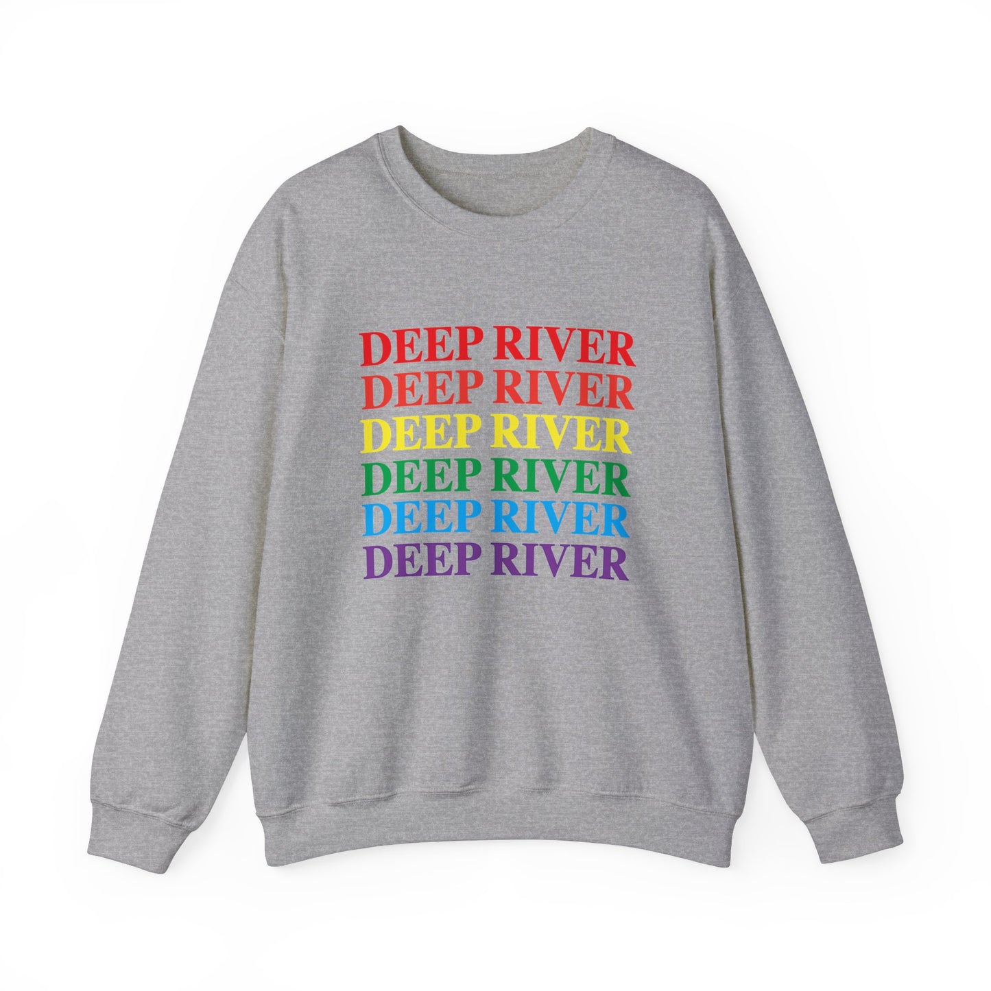 Deep River Pride Unisex Heavy Blend™ Crewneck Sweatshirt