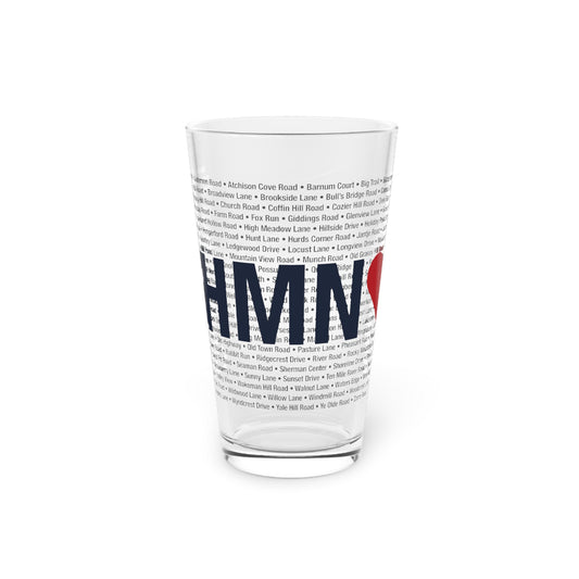 Sherman Love Pint Glass, 16oz