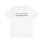 Just a kid from Newington Unisex Jersey Short Sleeve Tee