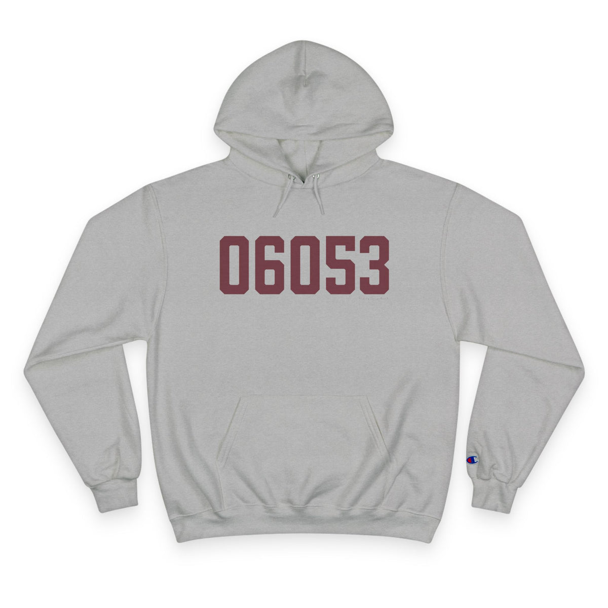 06053 New Britain Connecticut Zip Code Champion Hoodie
