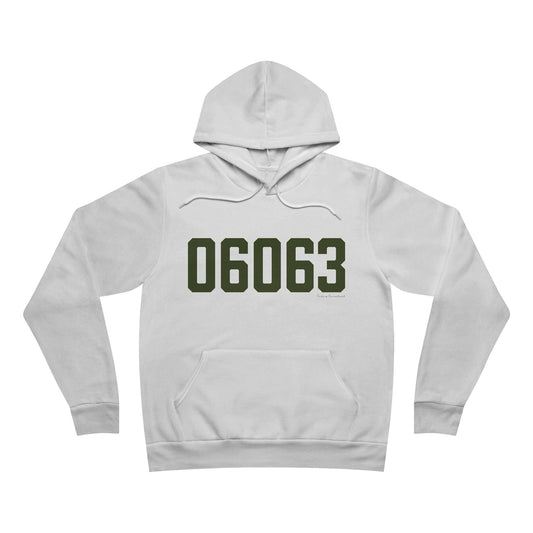 06063 Barkhamsted Connecticut Zip Code Unisex Sponge Fleece Pullover Hoodie