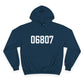 06807 - Greenwich CT Zip Code Champion Hoodie