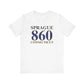 Sprague 860 Connecticut Unisex Jersey Short Sleeve T-Shirt