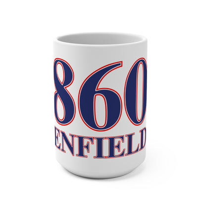 860 Enfield Red, White & Blue Mug 15oz