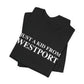 Just a kid from Westport Unisex Jersey Short Sleeve T-Shirt