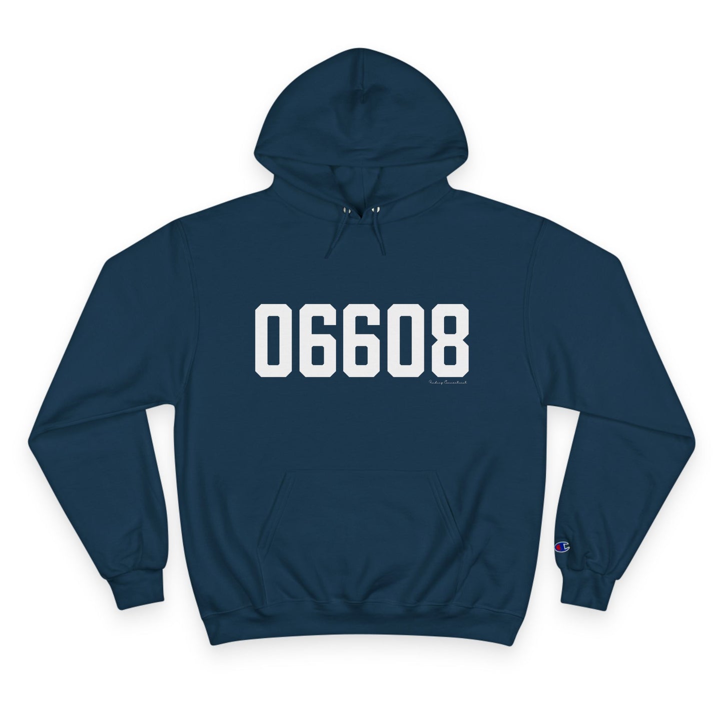 06608 Bridgeport CT Zip Code Champion Hoodie Sweatshirt