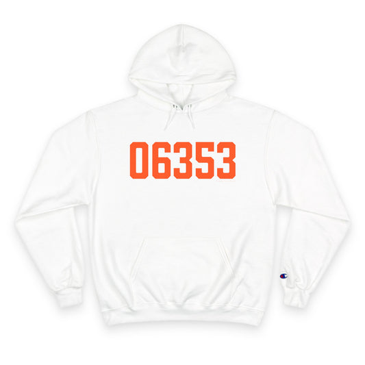 06353 Montville Connecticut Zip Code Champion Hoodie
