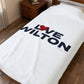 Love Wilton Velveteen Plush Blanket