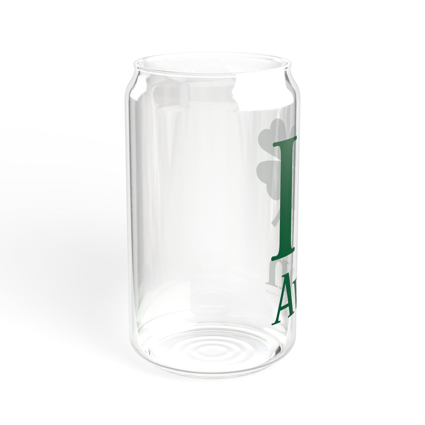 I Clover Avon Sipper Glass, 16oz