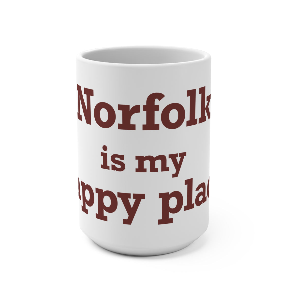Norfolk is My Happy Place Mug 15oz
