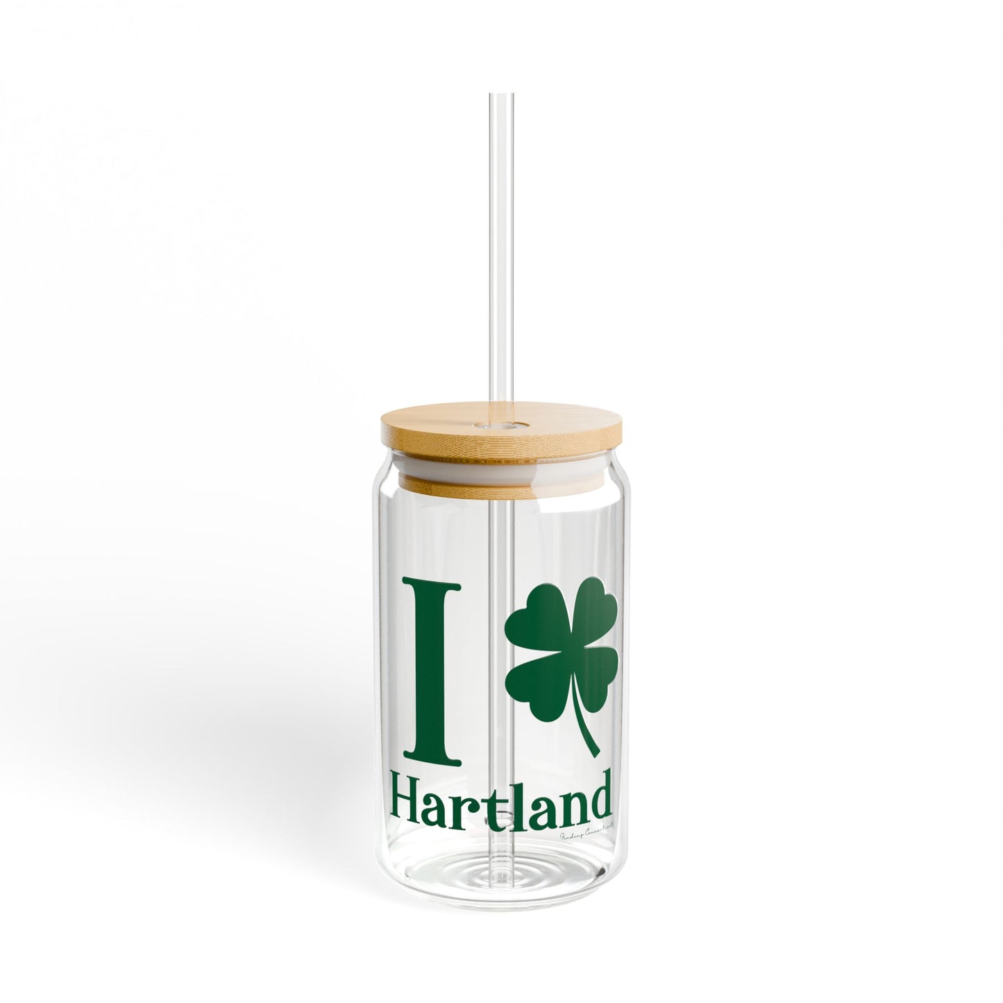 I Clover Hartland Sipper Glass, 16oz