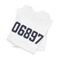 06897 Wilton Connecticut Zip Code Unisex Jersey Short Sleeve T-Shirt