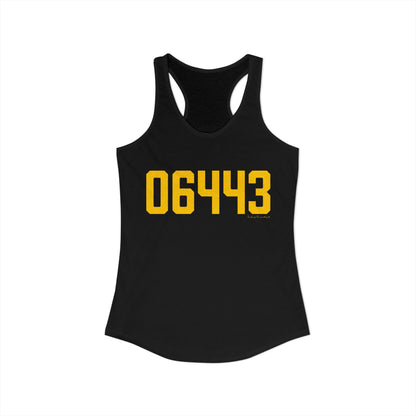 06443 Madison Connecticut Zip Code Women's Ideal Racerback Tank Top