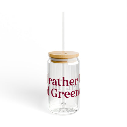 I’d rather be in Old Greenwich Sipper Glass, 16oz