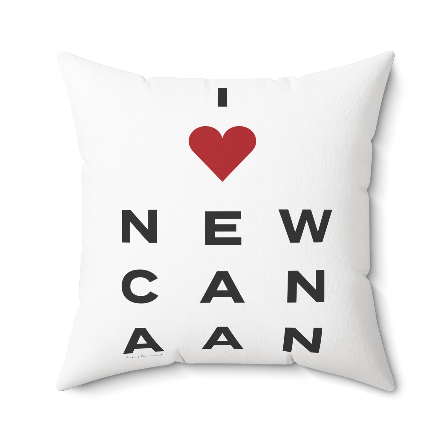 New Canaan Vision Spun Polyester Square Pillow