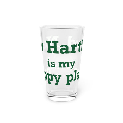 New Hartford is My Happy Place Pint Glass, 16oz