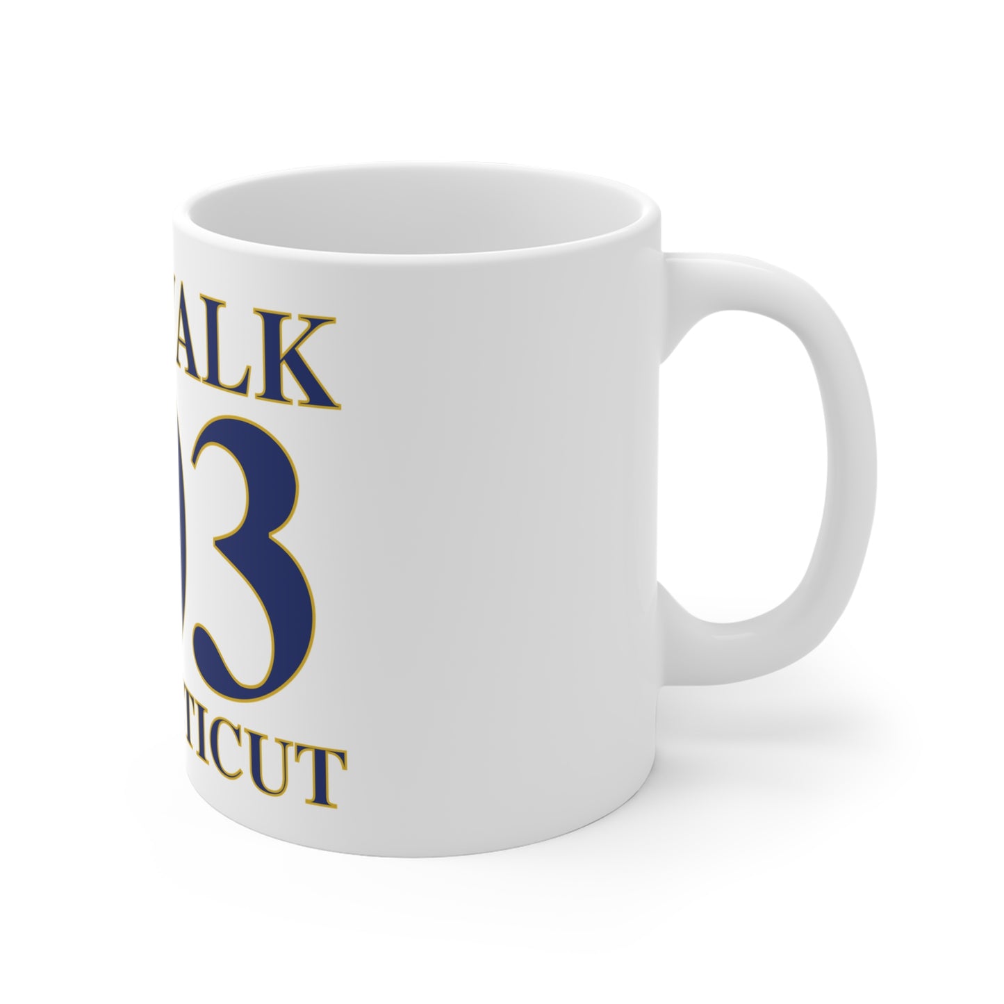 Norwalk 203 Connecticut Mug 11oz