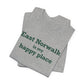 East Norwalk is My Happy Place Unisex Jersey Short Sleeve T-Shirt